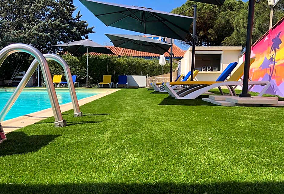 Hotel Des 4 Vents "Esprit Camargue" Parking Privé securisé