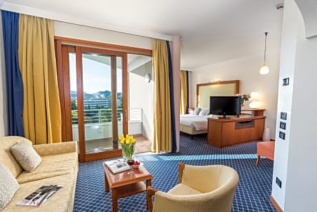 Junior Suite with Balcony and Pool Access (3 Adults)