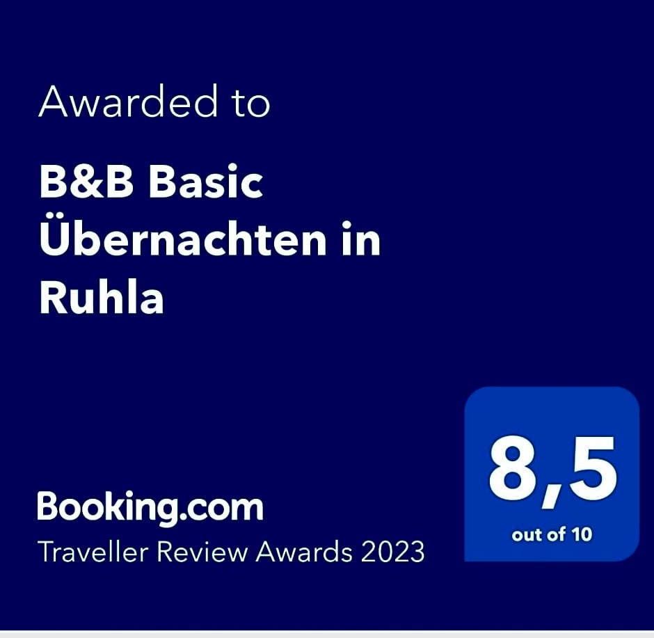 B&B Basic Übernachten in Ruhla