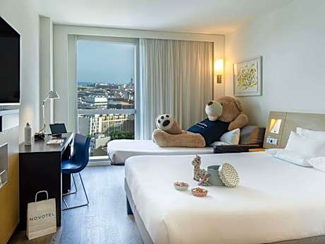 Family Room with City View