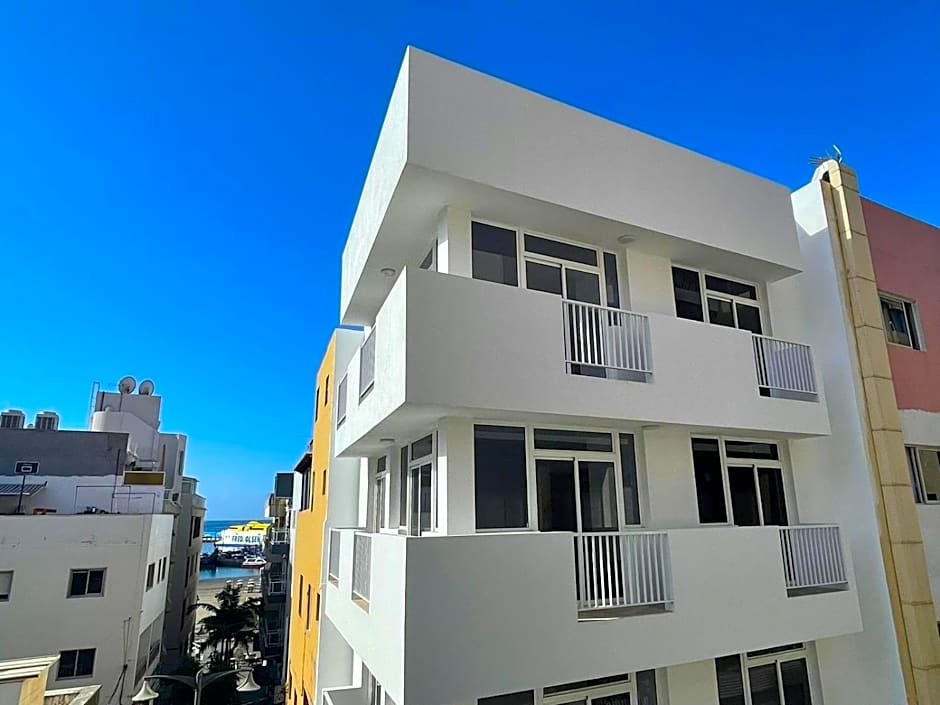 Few steps from the beach hostel in Los Cristianos