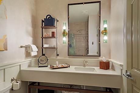 1 King Bed Mobility Accessible Room Non-Smoking