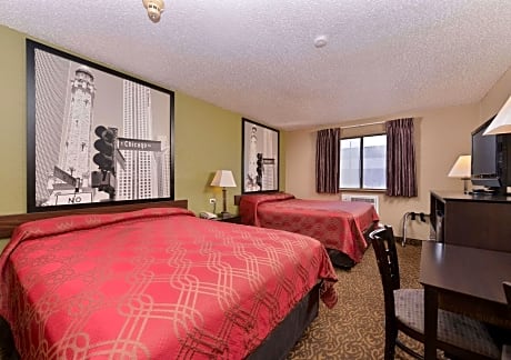 2 Queen Beds  No Smoking