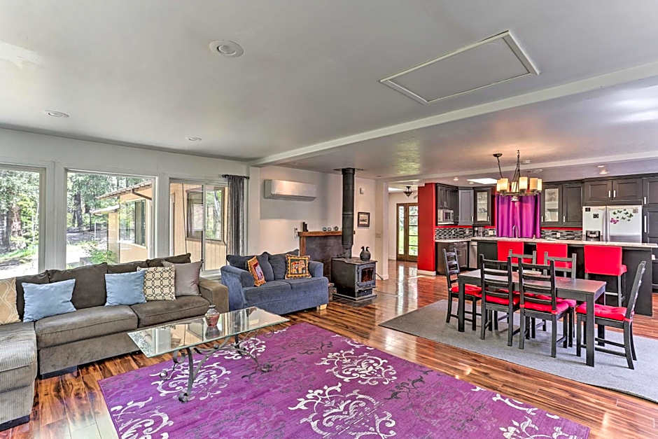 Vibrant Weaverville Escape with Deck and Creek!