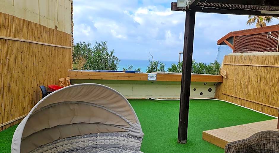 כוכב הים וילה מול הגלים וברכה פרטית סגורה