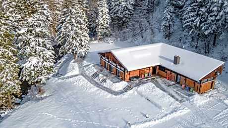 Novosiele Lifestyle Apartments - nad górską rzeką - Strefa relaksu sauna jacuzzi - Bieszczady