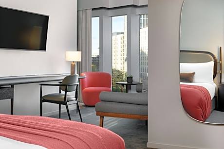 Junior Studio with King Bed and City View