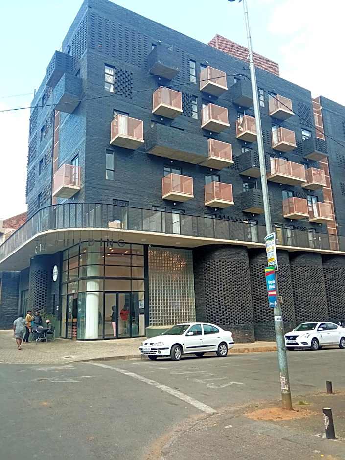 Maboneng City Building Free WiFi and Swimming pool