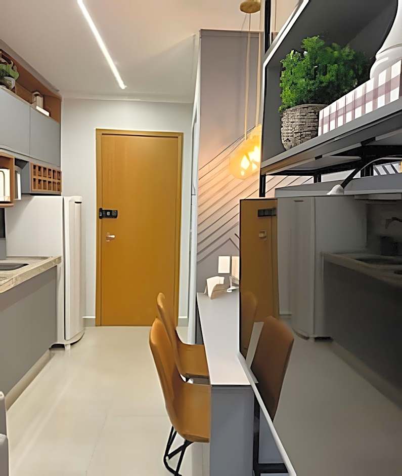 Moderno Flat com Jacuzzi no Pq. Vaca Brava