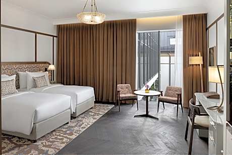 Modern Grand Twin, Guest room, 2 Twin, Courtyard view