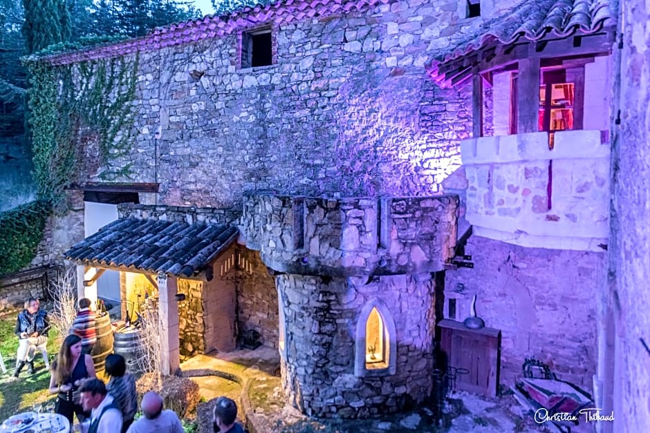 Suite Médiévale 40m2 chambre d' hôte du Mas Fabrègue