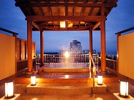 New guest room with hot spring bath for dogs Kasho 48 square meters
