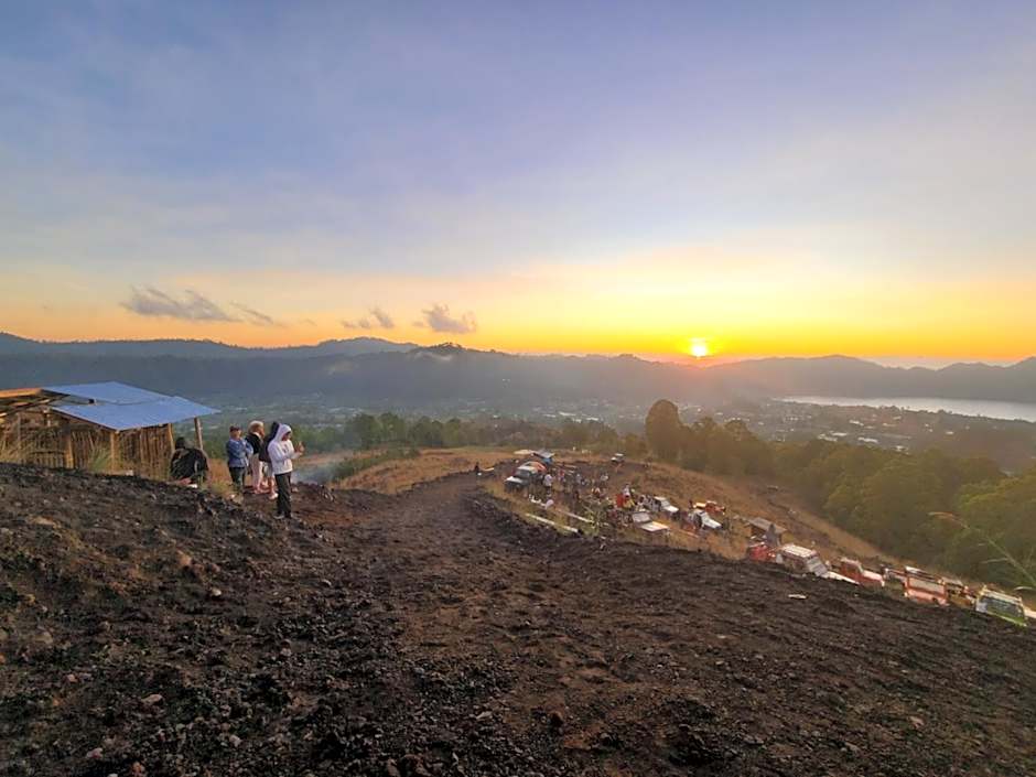 Batur lake view