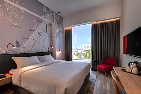 Superior Room Canal View King (Includes 15% Off F&B and Shuttle Service to Festival City Mall)
