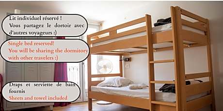 Bed in 8-Bed Mixed Dormitory Room