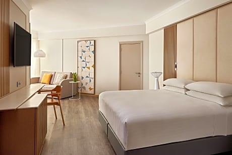 Studio Suite, 1 King, Sofa bed, Courtyard view, Balcony