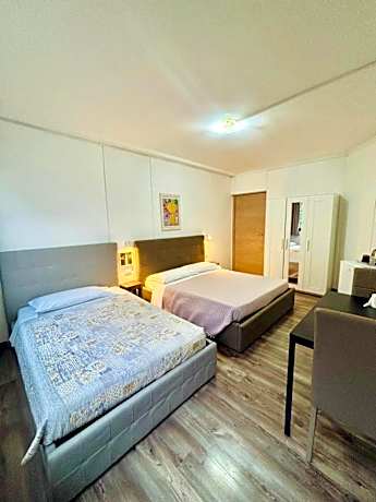 Family Room with Shared Bathroom