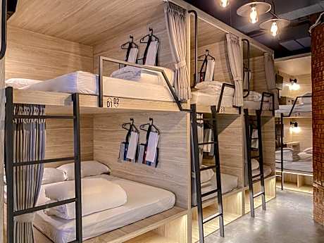 1 Double Bed for 2 People in Dormitory - Mixed, Above 7 Years Old Only