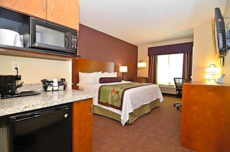 1 King Bed. Non-Smoking. Wi-Fi.