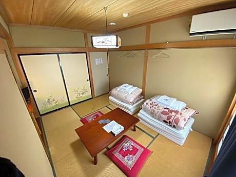 Japanese-Style Double Room with Shared Bathroom and Toilet