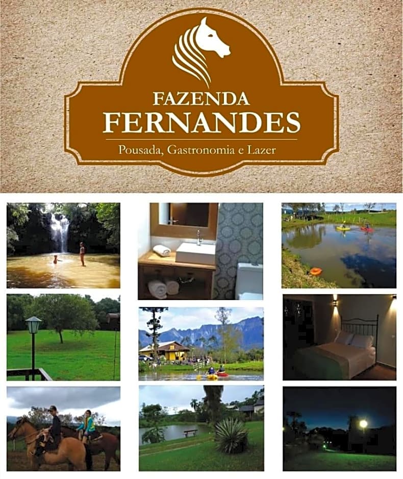 Fazenda Fernandes, pousada, gastronomia e lazer.