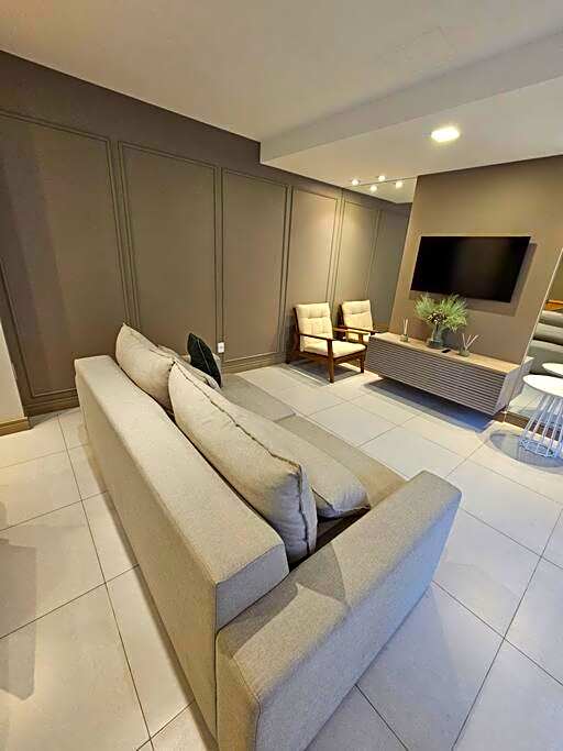 apartamento em prédio de luxo