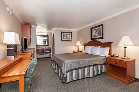 King Room with Roll-In Shower - Mobility/Hearing Accessible - Non-Smoking