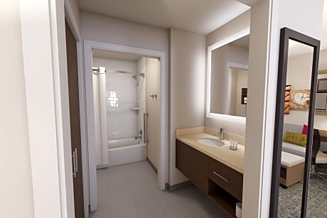 1 Queen Studio Suite Mobility Access Tub