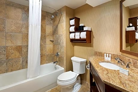  2 QUEENS SUITE W/SOFABED NONSMOKING - HDTV/FREE WI-FI/HOT BREAKFAST INCLUDED - WORK AREA -