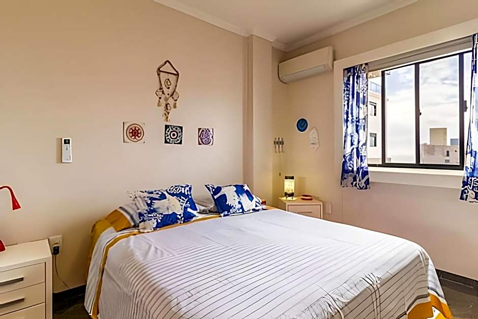 Conforto, Ar Cond., Churrasqueira e Vista Mar