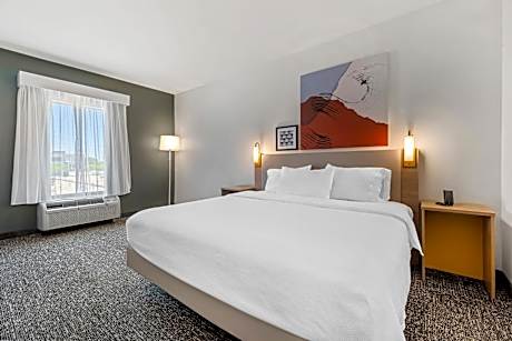 1 King Bed