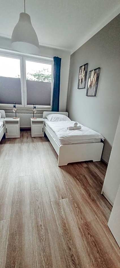 Zweibettzimmer "Grau" in zentraler Lage