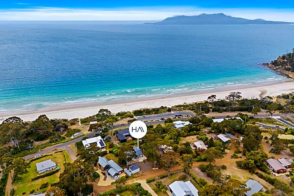 Sea views at Spring Beach Tasmanias East Coast