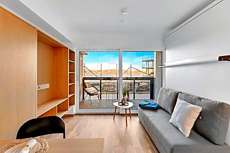 Panoramisk leilighet(nær flyplass)