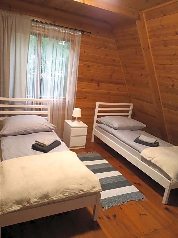 Warchały near Szczytno, RUSTIC LODGE at Lake