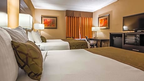 2 QUEEN BEDS,MOBILITY ACC,COMMASSIST,BATHTUB,NSMK,FULL BREAKFAST