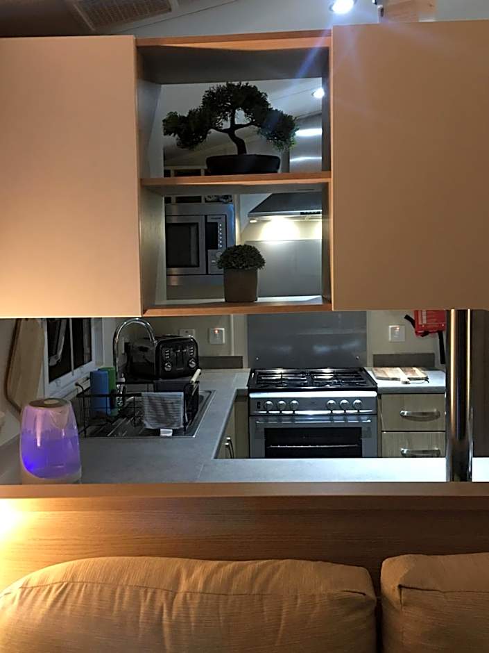 Luxury static caravan, 6 berth, Marine Holiday Park, Rhyl, Wales