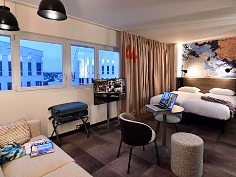 Suite with One Double Bed and One Sofa Bed