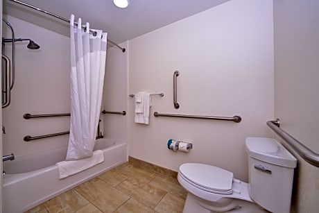 standard room, 1 king bed, accessible (mobility, access tub)