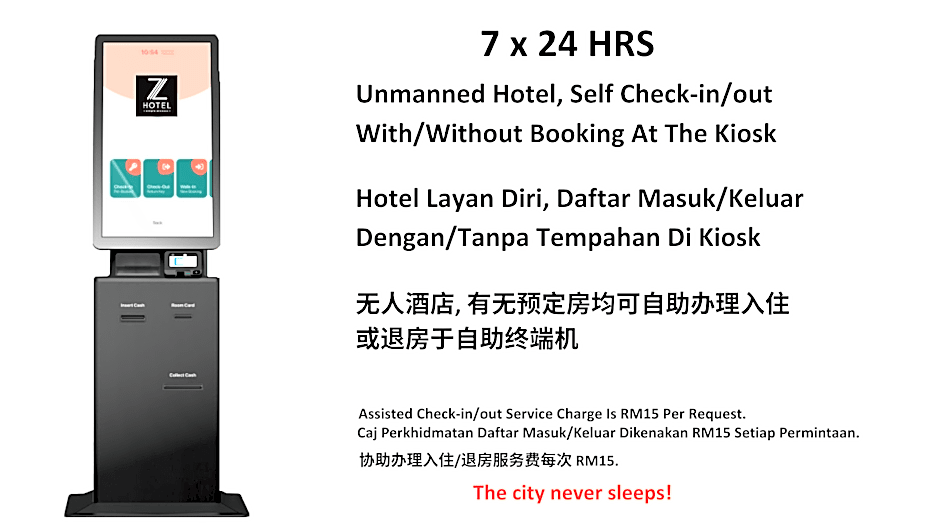 Z Hotel Ara Damansara, LRT, Mall, Airport