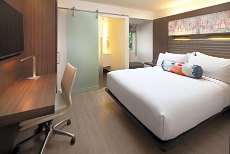 Aloft Guest Room, Guest room, 1 Queen