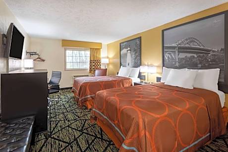 Deluxe Double Room with Two Double Beds - Non-Smoking