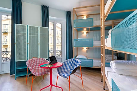 Bed In Dormitory Female Room