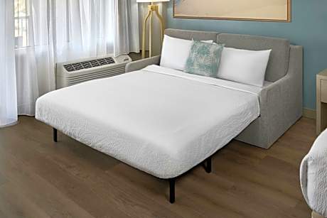 One-Bedroom King Suite with Ocean View and Sofa Bed