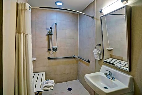 King Room with Roll-In Shower - Mobility Access