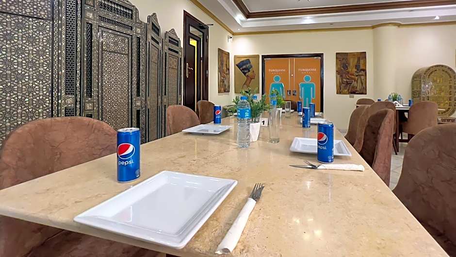 Turquoise Pyramids palace