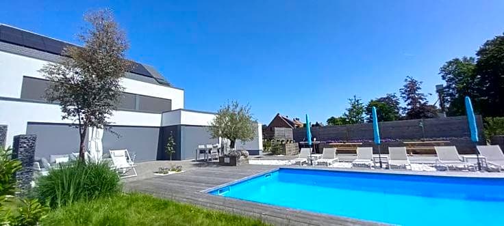 Luxe Vakantievilla - B&B Blue Garden Vlaamse Ardennen nabij Pairi Daiza