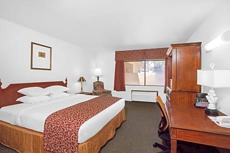 Upgraded 1 King Bed Non-Smoking Roomwith Free Continental Breakfast
