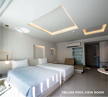 Deluxe Double or Twin Room with Pool View