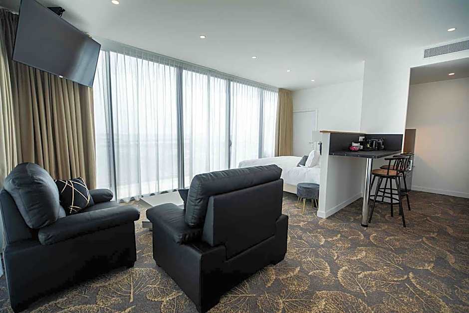 Le Barracuda & Spa, pieds dans l'eau, vue mer, espace bien-être offert